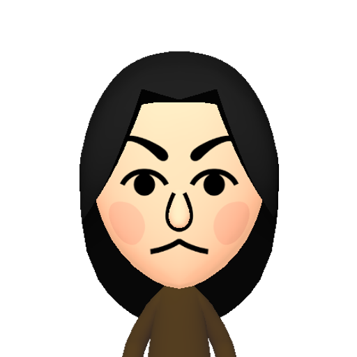 no name Mii character: This Mii is from the Switch SDK as a SampleDB Mii.