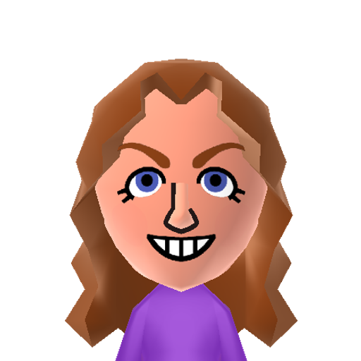 Shelby Mii character preview
