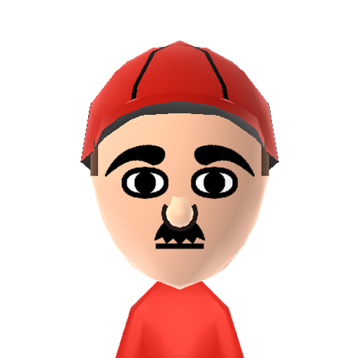 Mario Mii character: Its the fellow in red from Mario games.