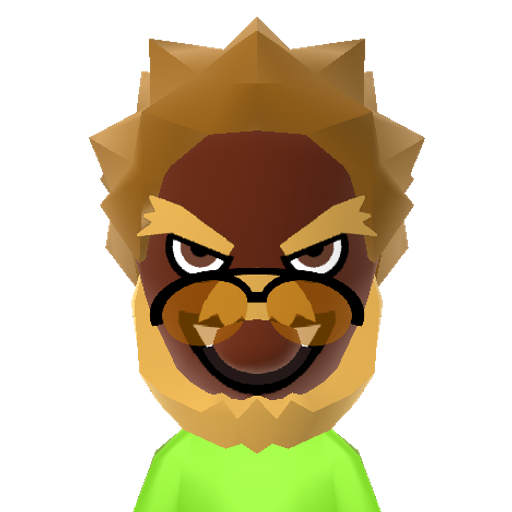 Bowser Mii character preview