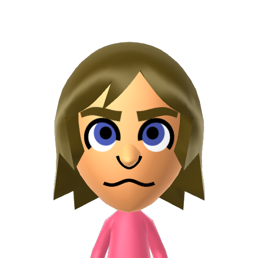 Michael Mii character: from Wii Fit/Plus + Wii Fit U CPU Mii QR Codes! [@MythicalWolfYT]