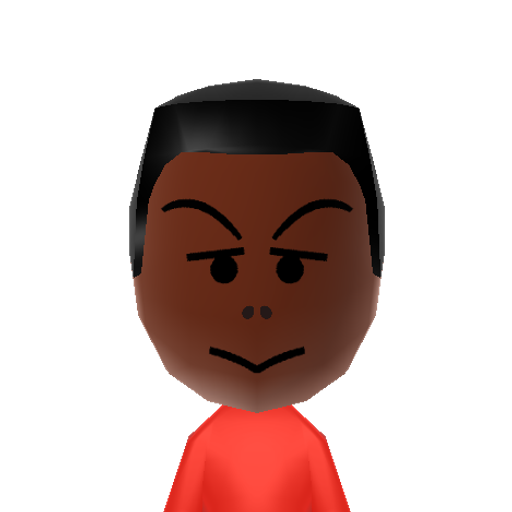 チート Mii character: A Mii from Jinsei Game Wii EX
