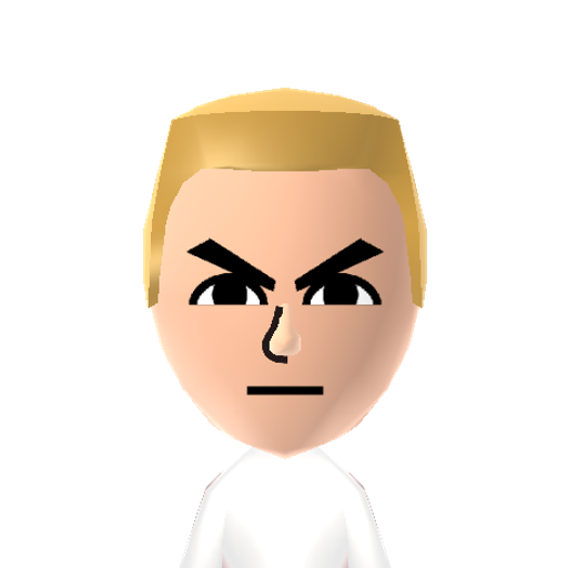 Zane Mii character preview