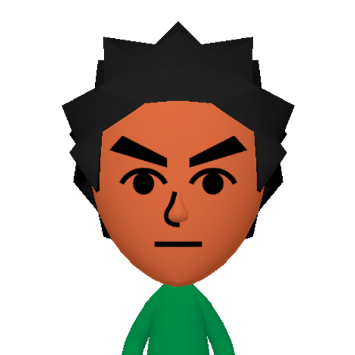 no name Mii character: This Mii is from the Switch SDK as a SampleDB Mii.