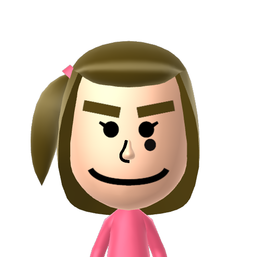 ? Mii character: A Mii uploaded to Check Mii Out Channel (WiiLInk)
