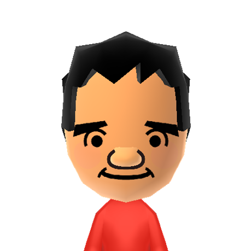 123 Mii character: A Mii from the Tomodachi Collection is interesting! MII Tsukuru Book