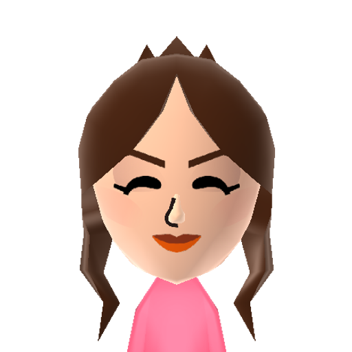 Aphrodite Mii character: These are extracted and derived from the Mii Central Miis from the 3DS Miitopia.