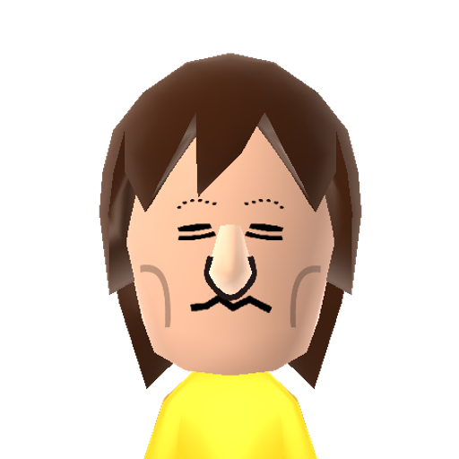 ツーフー Mii character: A Mii from Dillon's Dead-Heat Breakers