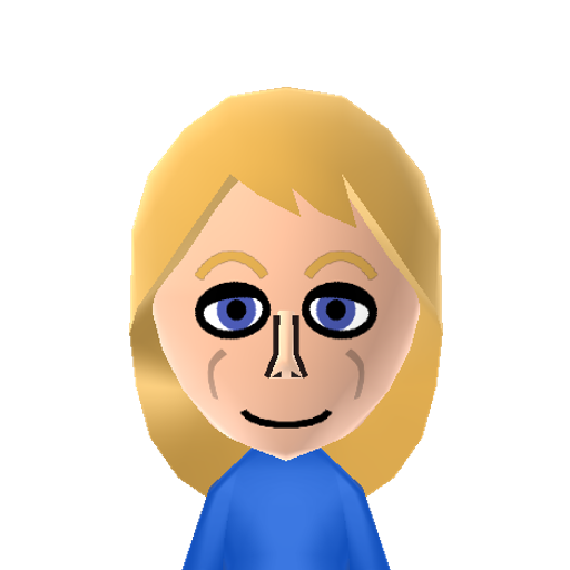 Uzuri Mii character: Custom Mii character for Wii Sports Archipelago, a mod for Wii Sports Resort