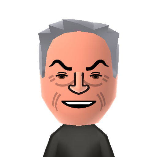 Nicholson Mii character: Winner of two Academy Awards for best actor - one for "One Flew Over The Cuckoo's Nest" and the other for "As Good As It Gets".