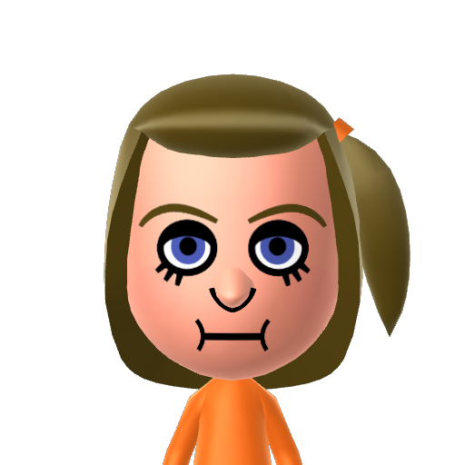 믈믐믓미믹민믿밀밂밈 Mii character: This is a Mii for testing Mii nicknames.