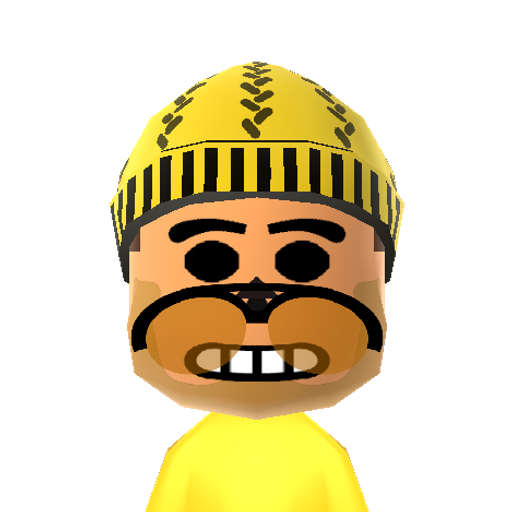 G.Freddy Mii character: From "Five Nights at Freddy's". This mysterious supposedly empty suit's home is Freddy Fazbear's Pizza where night after night he taunts nightguards in a ghostly manner and is really similar to Freddy Fazbear.