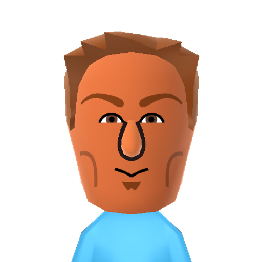 Rick Dale Mii character: From History Channel's show "American Restoration"