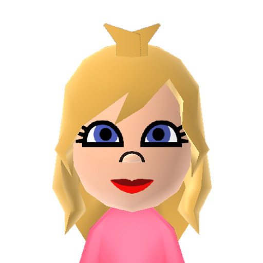 Peach Mii character: Peachy! First appearance: Super Mario Bros. Latest appearance(as of 2016): Super Mario Run