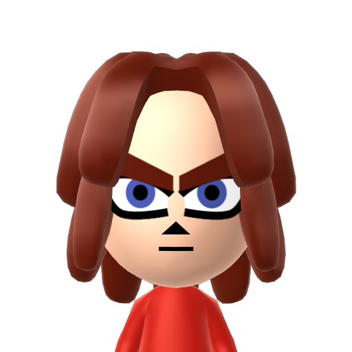 Knuckles Mii character: a Mii used in Mii Fighter QR Codes Series / Custom Mii Fighter Versus