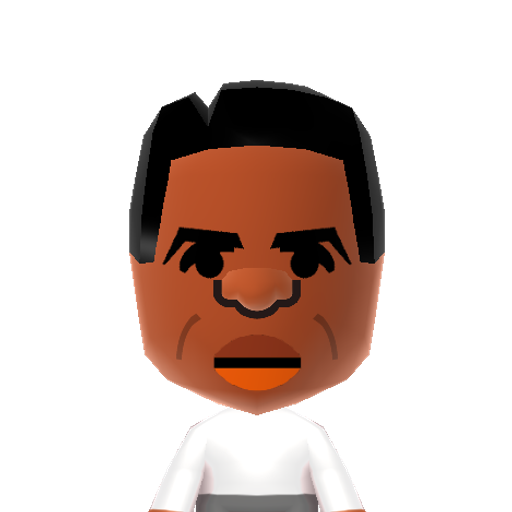GaryColemn Mii character: Diminutive TV star best known as Arnold on "Different Strokes" whose signature line was, "Whatchu talkin' bout, Willis?"