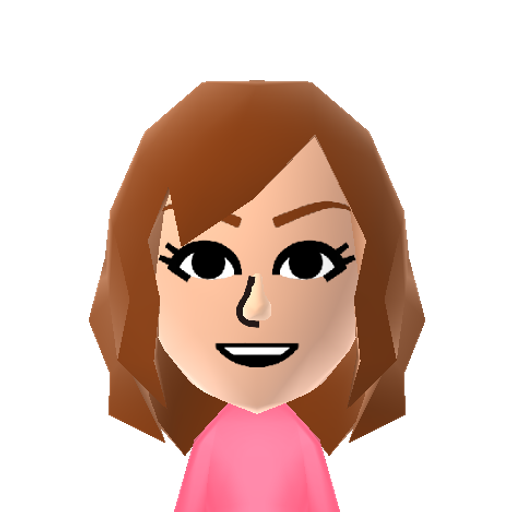 Pinkie Pie Mii character: The party loving sweetheart from "My Little Pony: Friendship is Magic".