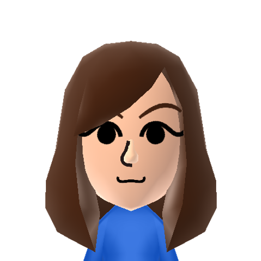 Francisca Mii character: These are extracted and derived from the Mii Central Miis from the 3DS Miitopia.