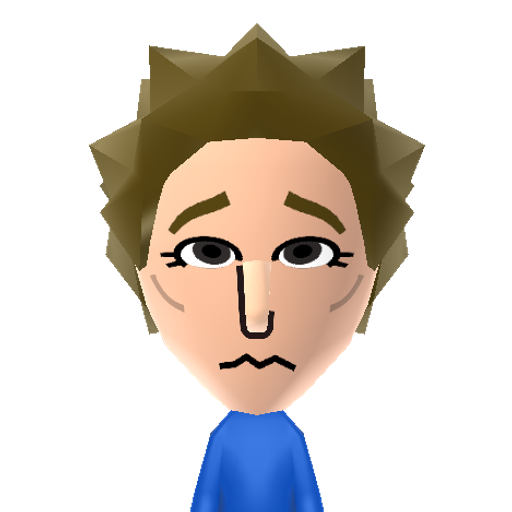 HighMountai Mii character: Breath of the Wild uses an extended Mii format, commonly referred to as a UMii. This is a Mii extracted in UMii format, with a scripted conversion to CHARINFO (a more normalized Mii format).