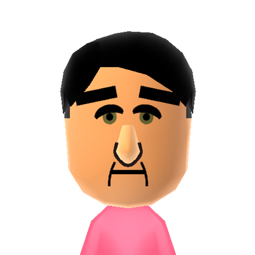 no name Mii character: A Mii from Dillon's Dead-Heat Breakers