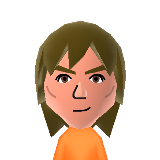 NINTENDO Mii character: a Default WaraWara Plaza Mii