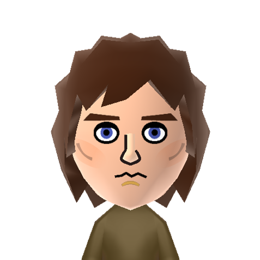 Frodo Mii character preview