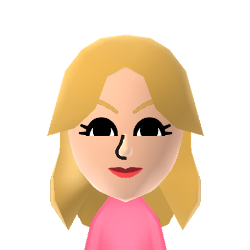 Peach Mii character: These are extracted and derived from the Mii Central Miis from the 3DS Miitopia.