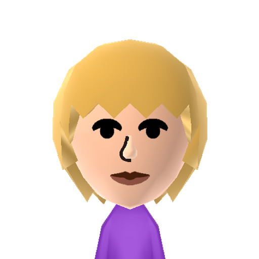 Rose Mii character preview