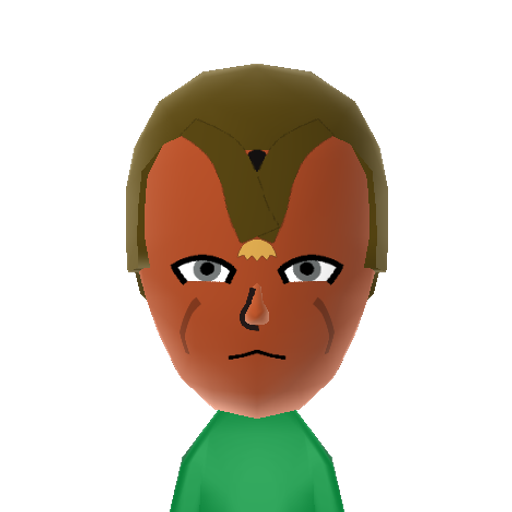 Vision Mii character preview