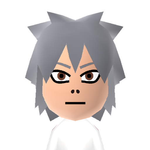 Copen Mii character: From the game "Azure Striker Gunvolt"