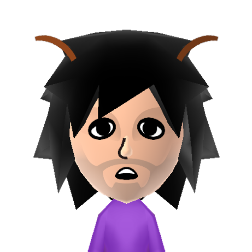 Gamzee Mii character preview
