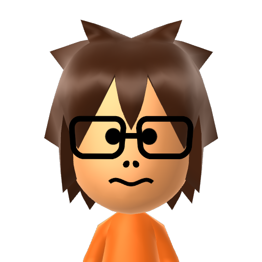 Wyatt Mii character: from My Wii U Friend List (July 2017) [@AwesomeGamerland]