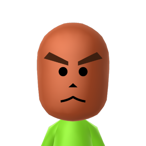 ? Mii character: A Mii uploaded to Check Mii Out Channel (WiiLInk)