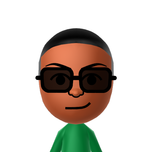Q0n3y Mii character: from My Wii U Friend List (July 2017) [@ZiplocRules2013]