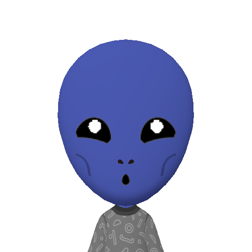 Alien Mii character: A mii from the Tomodachi Life Living the Dream Direct (Europe/North America/Japan).