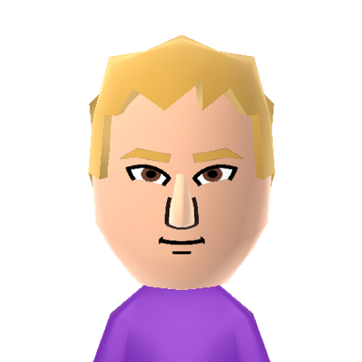 Reiner Mii character: From the anime/manga "Attack on Titan", commonly seen hanging out with Bertolt Hoover and Annie Leonhart.