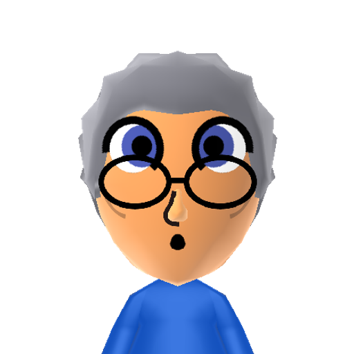 Oragami. Mii character: A Mii from Wii Sports Resort Deluxe, a mod for Wii Sports Resort
