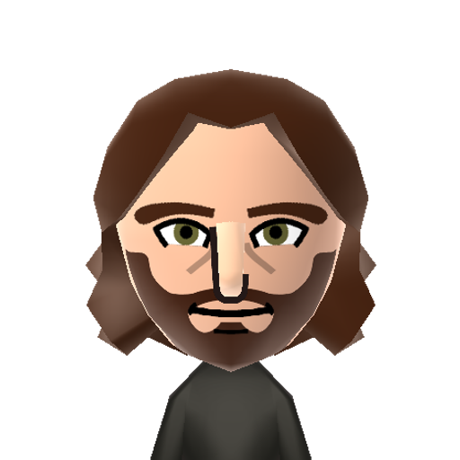Chris Mii character: Singer and keytar player in the pirate metal band Alestorm. Yarrgh!