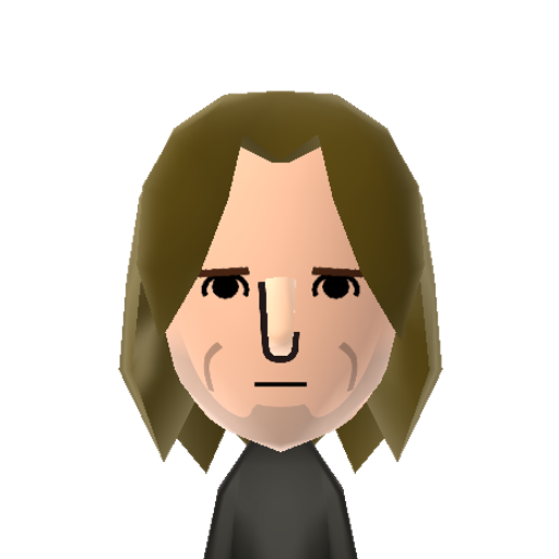 Mr.Gold Mii character: Also known as Rumpelstiltskin. From the TV show "Once Upon a Time".