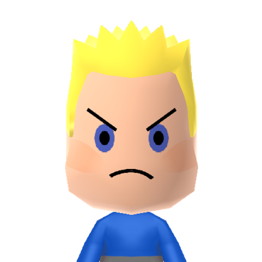 ナックルジョー Mii character: ファイター