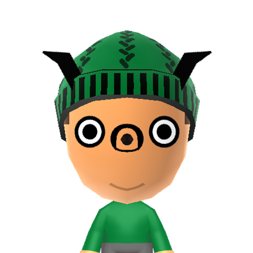 Alien Mii character preview