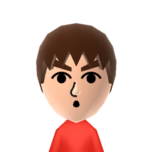 大阪愛 Mii character preview