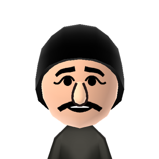 Carnivalma Mii character: From "Carnival: Fun Fair Games" and "Carnival Games: MiniGolf" on the Wii.