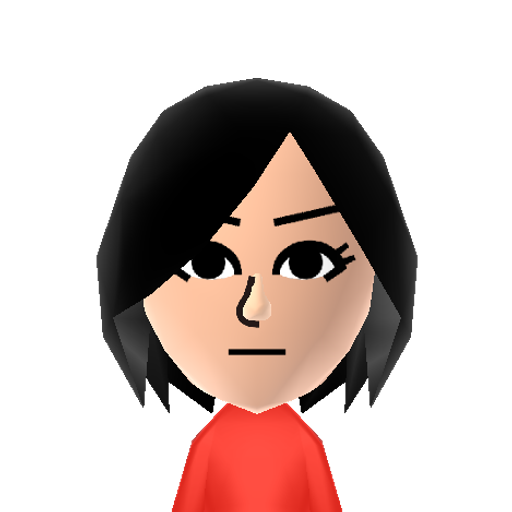 Mikasa Mii character: These are extracted and derived from the Mii Central Miis from the 3DS Miitopia.