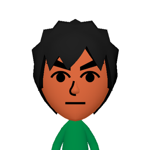 no name Mii character: This Mii is from the Switch SDK as a SampleDB Mii.