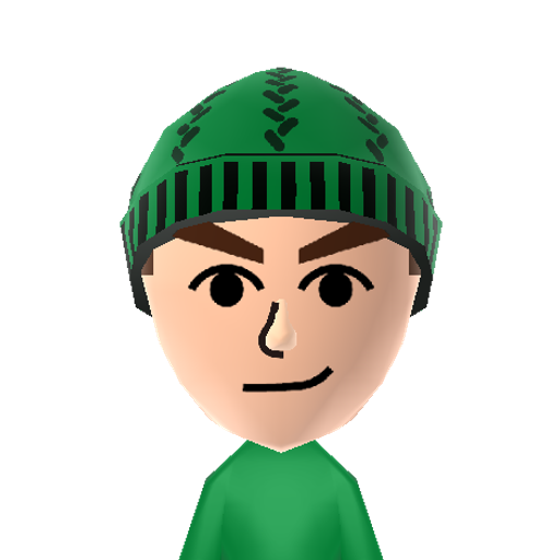 jj Mii character preview