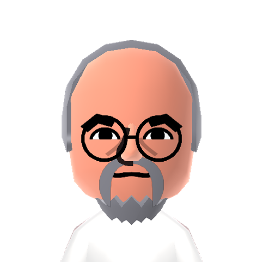 Stuart.G Mii character: Director, screenwriter and producer of American films known for directing "Re-Animator", "Dolls" and "From Beyond".