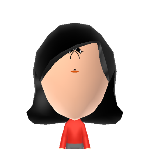 no name Mii character: A Mii that is the closest to having every value set to zero (minus the eyebrow height, where the highest it can go is 3, with 0 being the minimum)