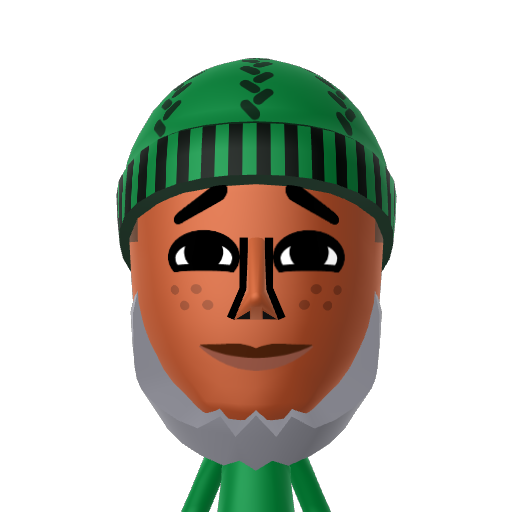 Leonard Mii character: from Total Drama Miis QR Codes [@michellemagnuson5108]