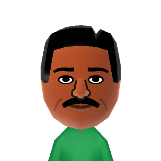 Meteor Man Mii character: Title character from the movie "The Meteor Man", played by Robert Townsend.